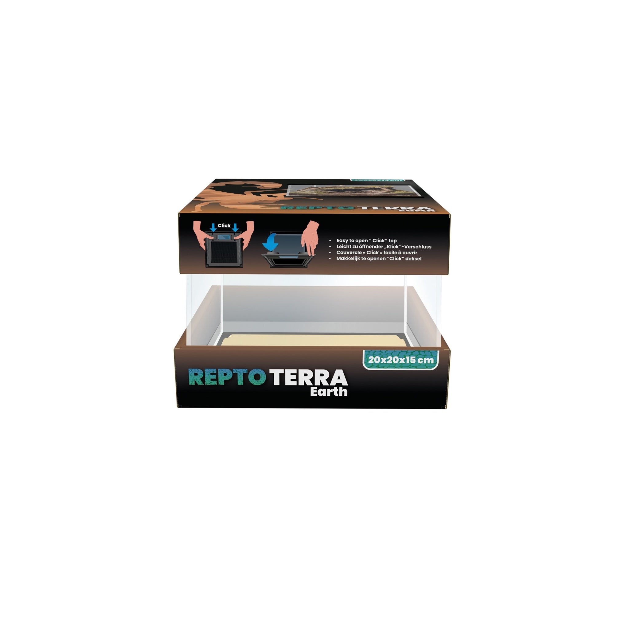 Terrari in Vetro Repto Terra Earth