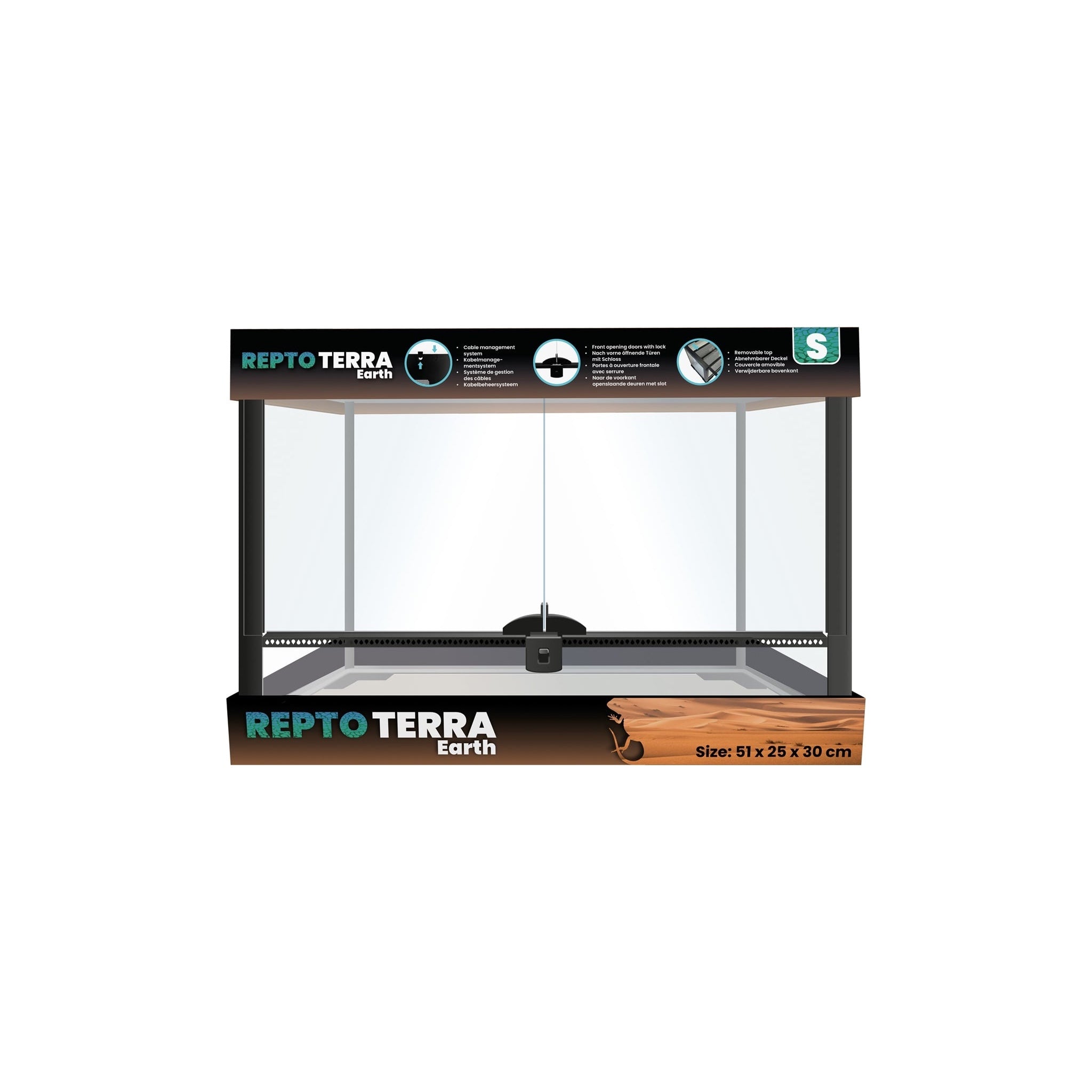 Terrari in Vetro Repto Terra Earth