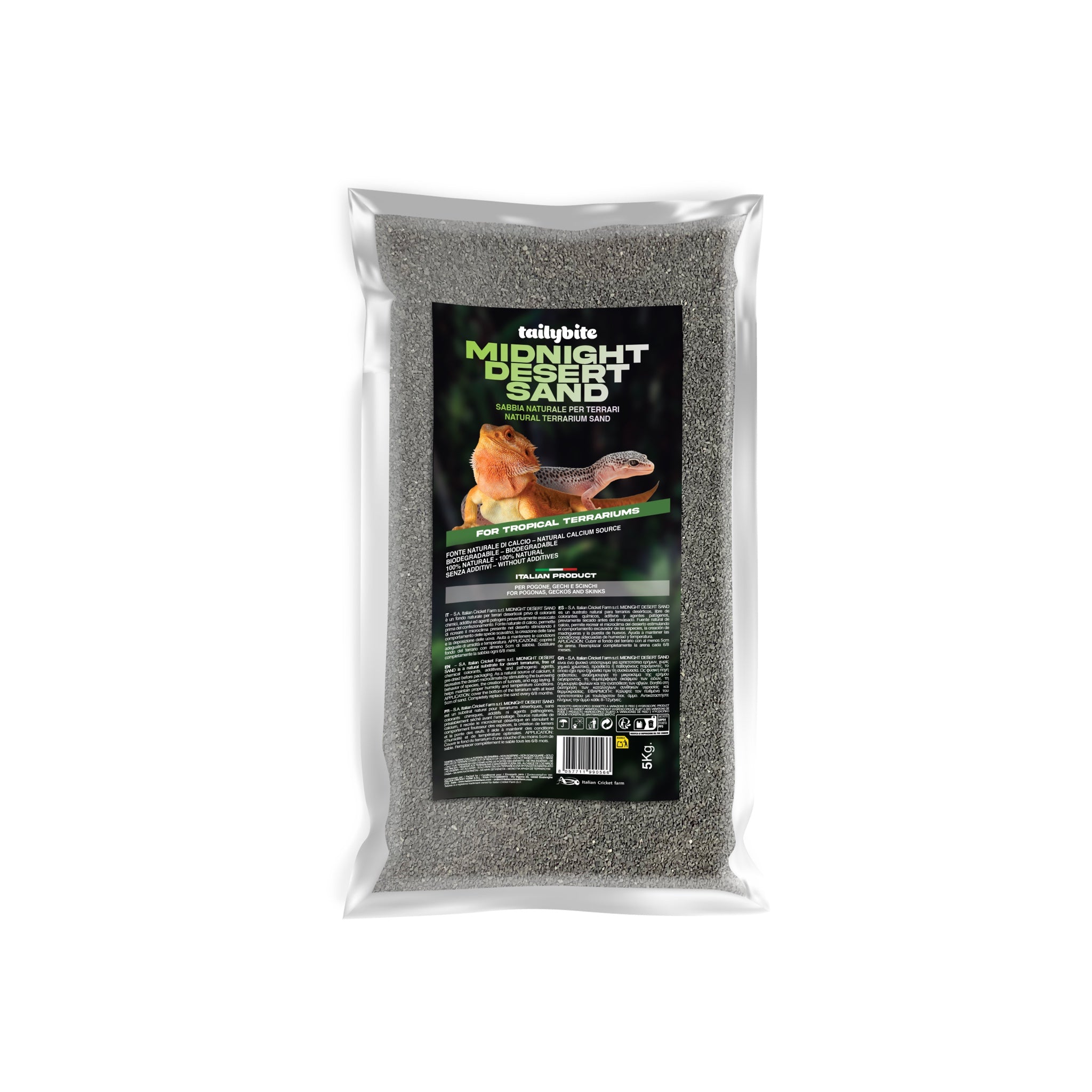 Sabbia Naturale per Terrari